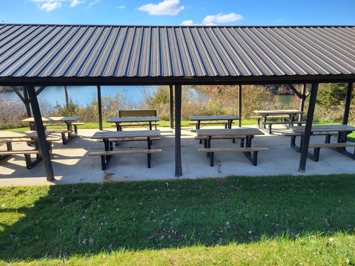Grants fund new picnic tables in Lake Meyer shelters