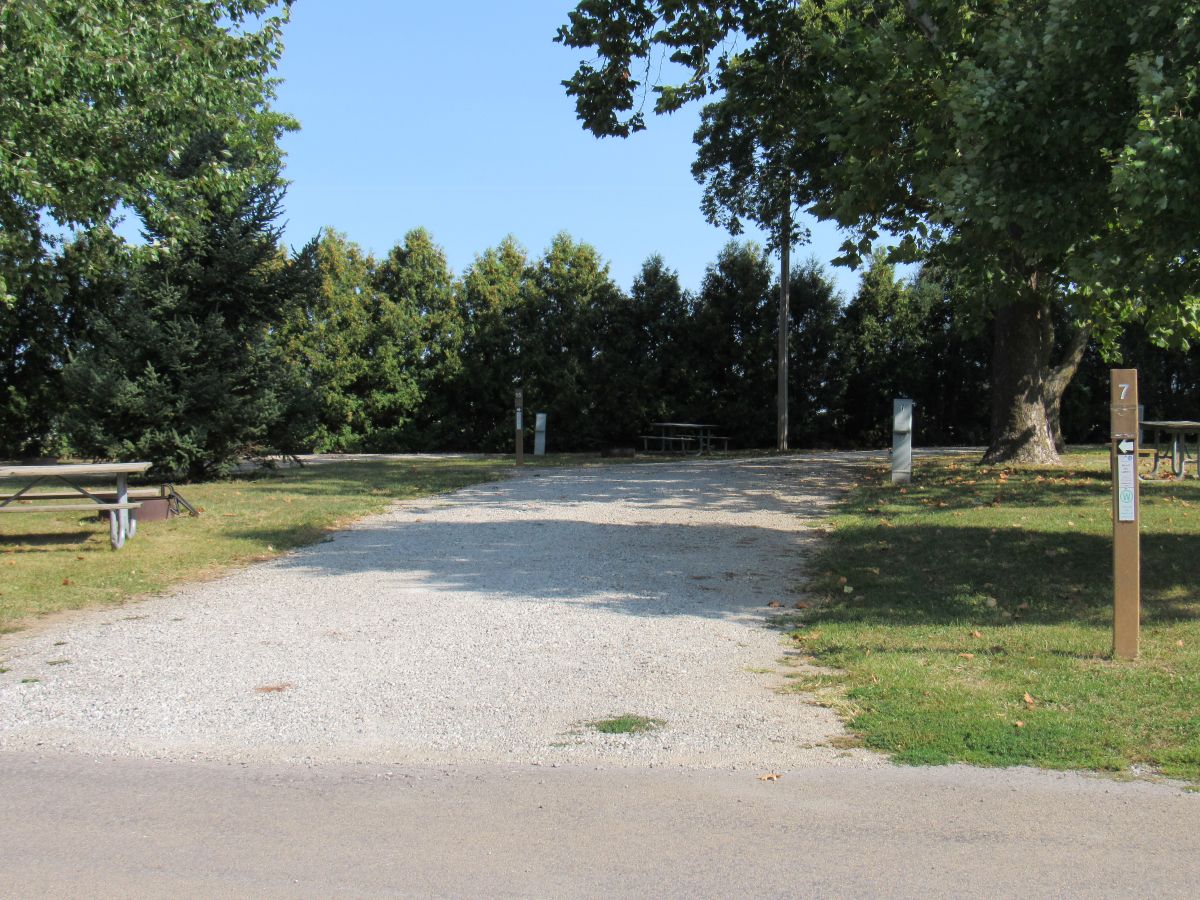 Marion County Park, Campsite  7