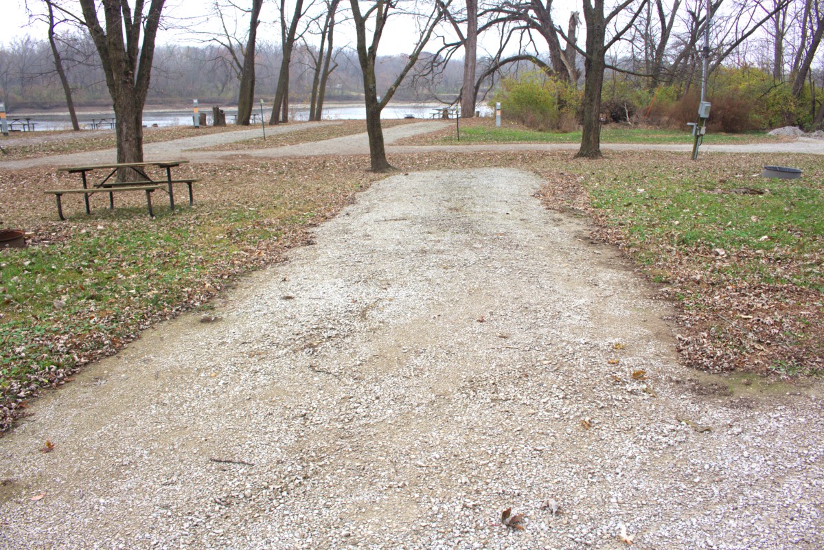 Bentonsport Campground site 11