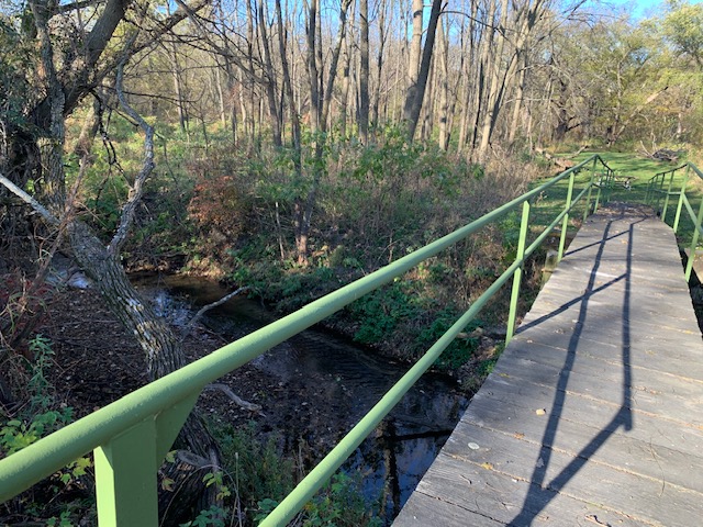 Walking Bridge at Downing Park