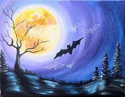 Bat Paint Along Class!