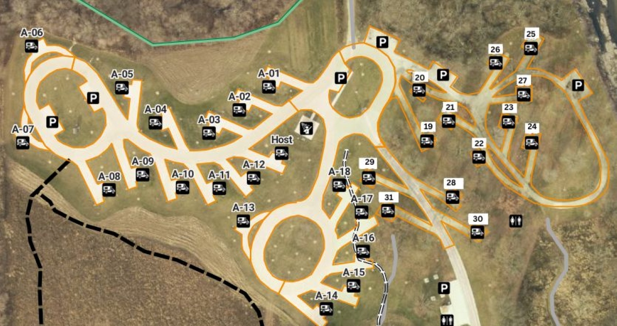 Campsite - Buffalo Creek Park - 19