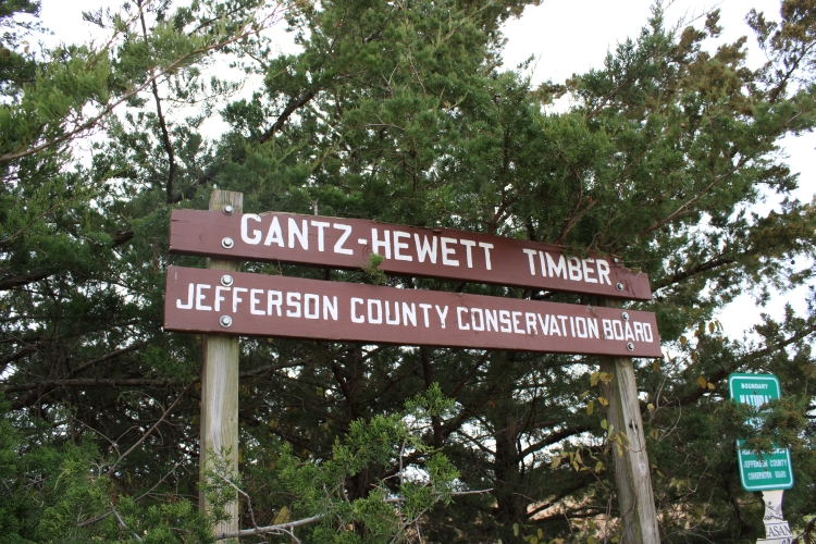 Gantz-Hewett Timber Sign