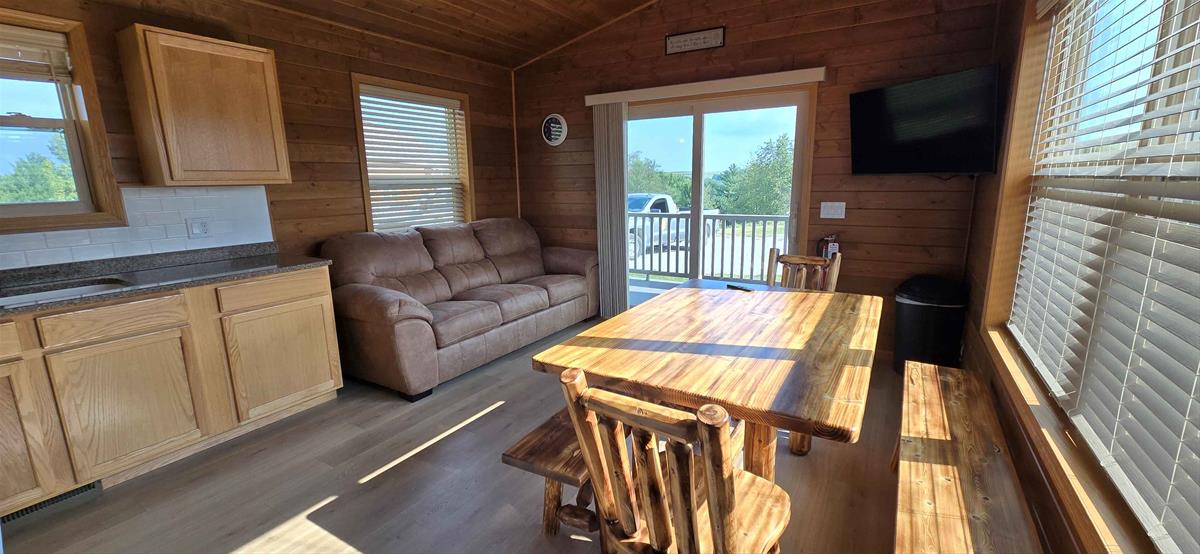 Cabin 6 - Inside Living Room