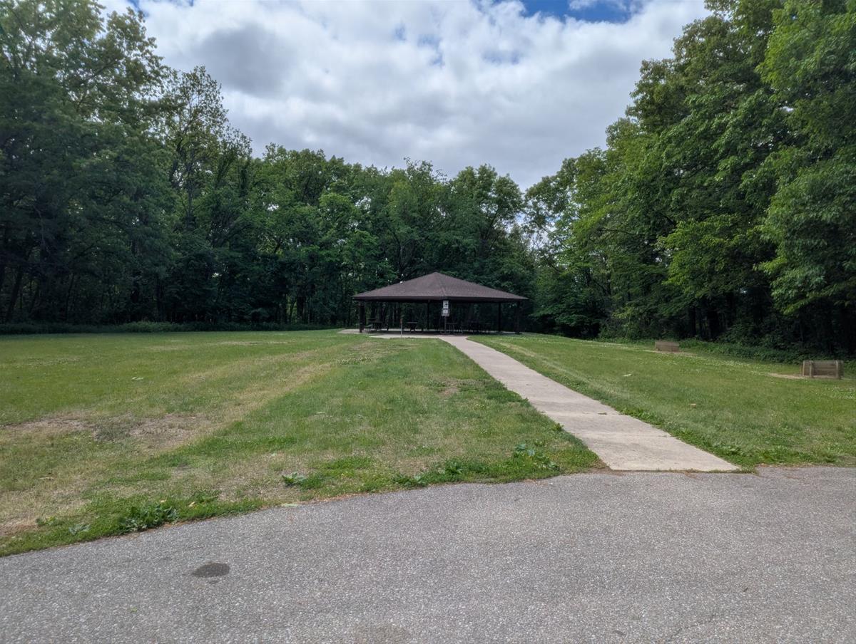 Valley View Shelter in Spring