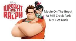 "Wreck-It Ralph" - Movie On The Beach At Mill Creek Park