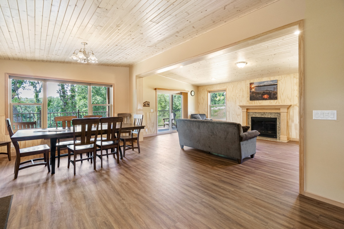 Coneflower Kitchen and Living Room