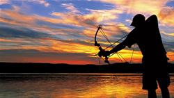 BOYS. BACKWOODS. BEER. Bowfishing