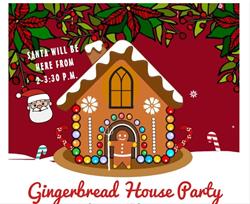 GINGERBREAD HOUSE PARTY