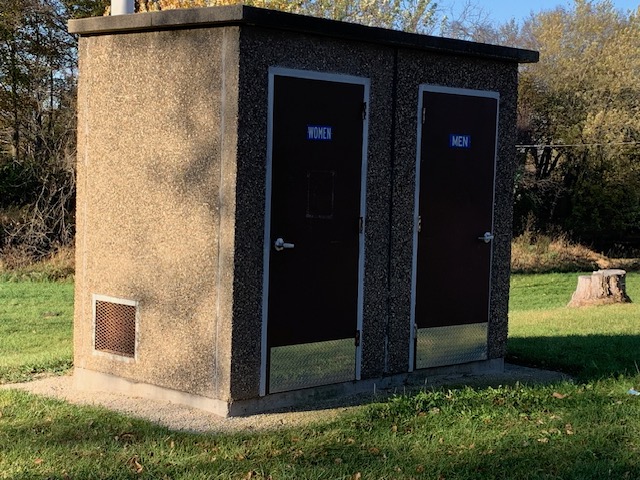 Restrooms at Twin Bridges