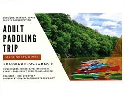 Maquoketa River Paddle Trip OWLS