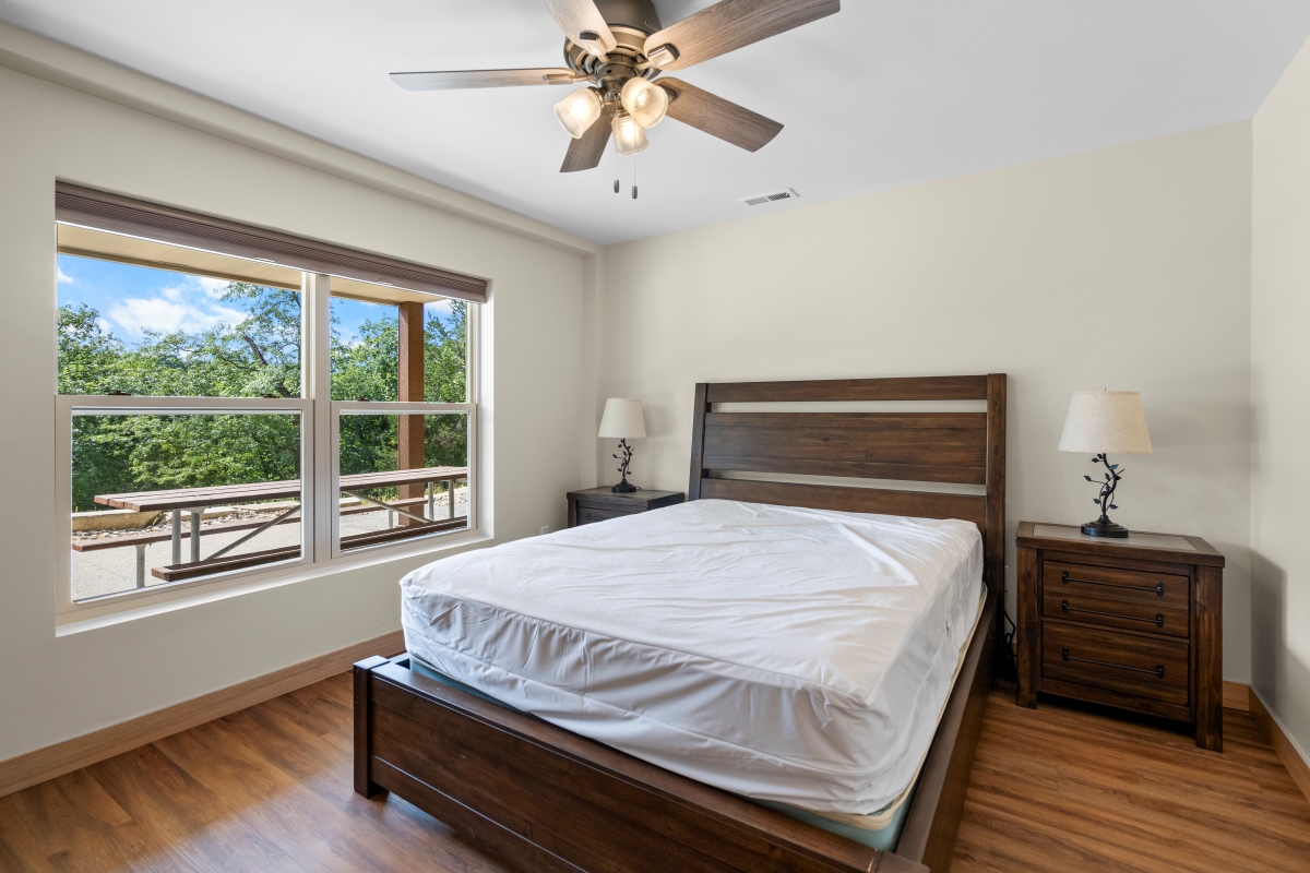 Ridgewood Cabin Basement Bedroom