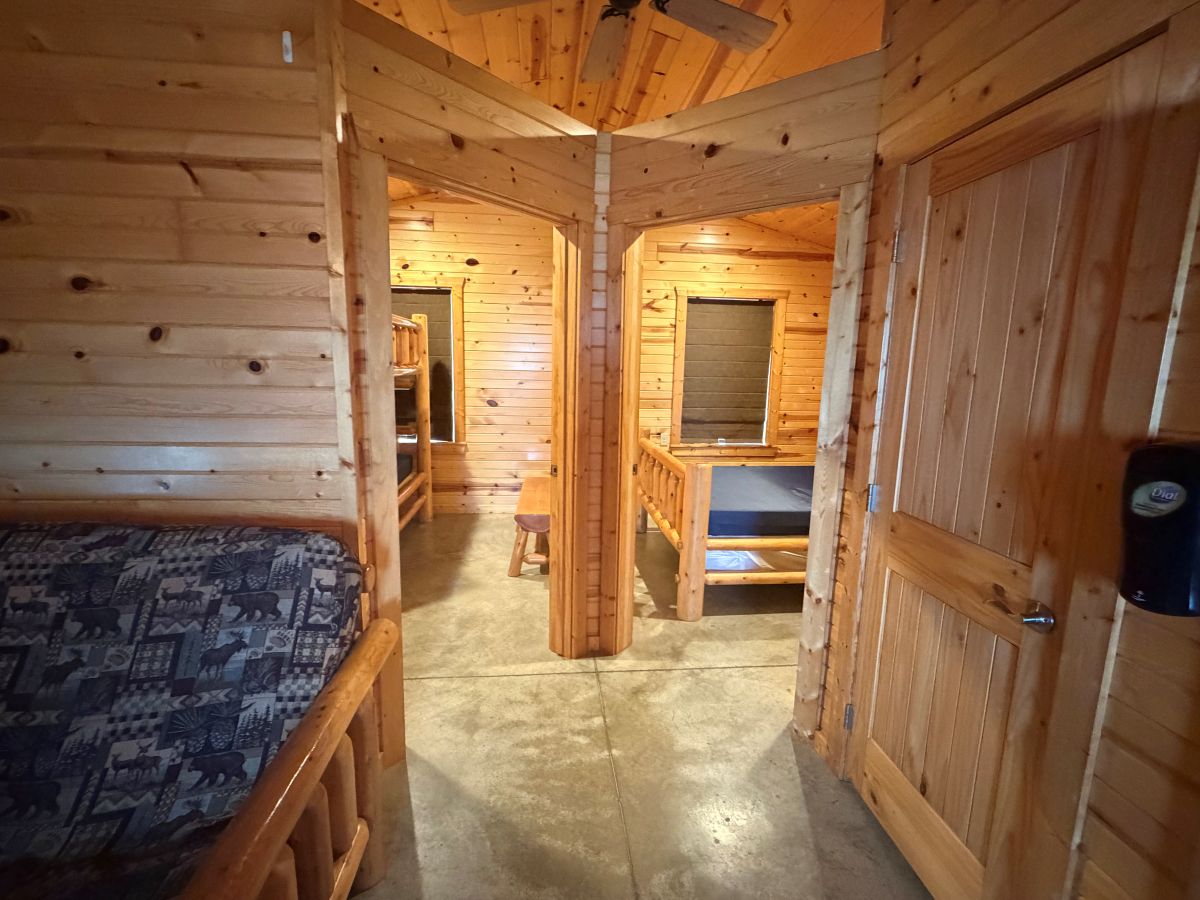 Bedroom doors of Lake View 