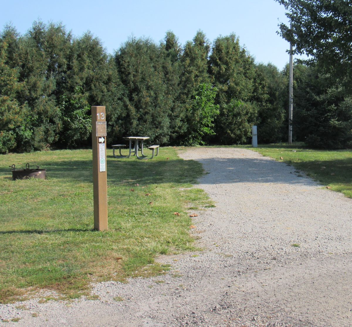 Marion County Park, Campsite 13