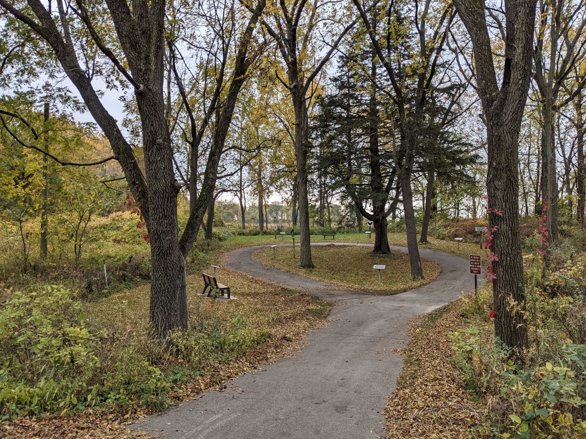 Railroad Loop Interpretational Signs along Prairie Farmer Trail