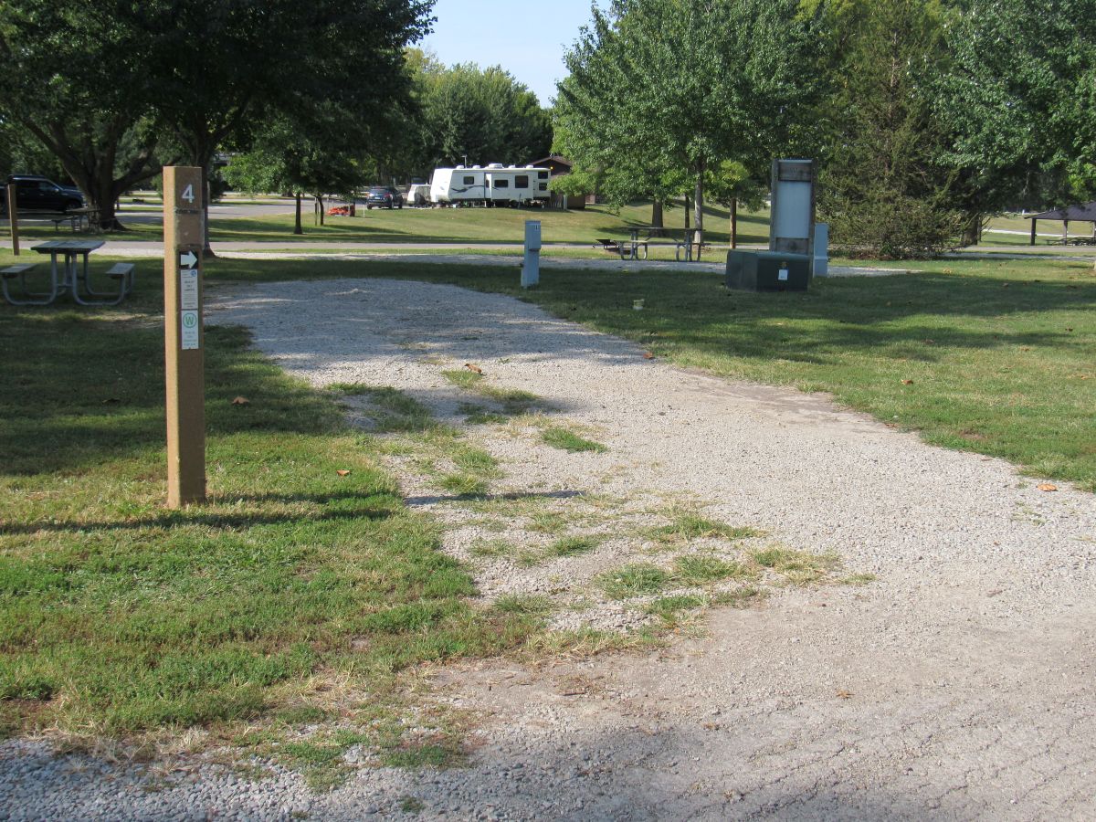 Marion County Park, Campsite  4