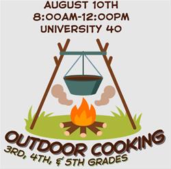 3rd, 4th, 5th Grade Camp - Outdoor Cooking