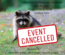 Nature Friends Storytime-Mammals CANCELLED