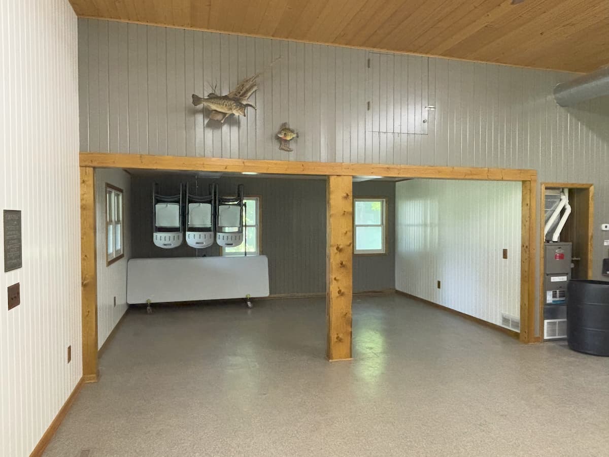 Interior of Directors Lodge