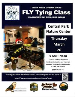 Fly Tying Classes O.W.L.S (Older Wiser Livelier Souls) Program