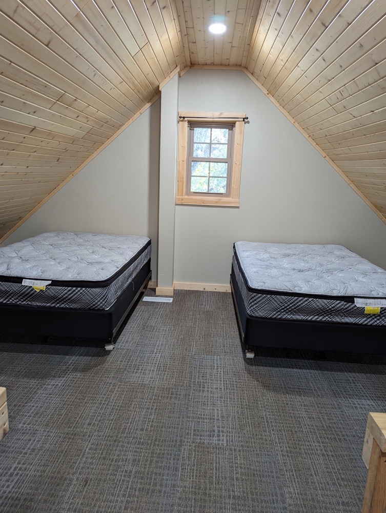 East end of Loft, two beds