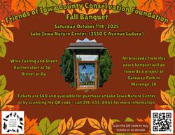 Firends of Iowa County Conservation Foundation Fall Banquet