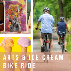 Arts & Ice Cream Bike Ride- Iowa River Trail