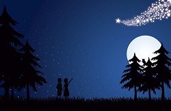ALMOST FULL MOON WALK