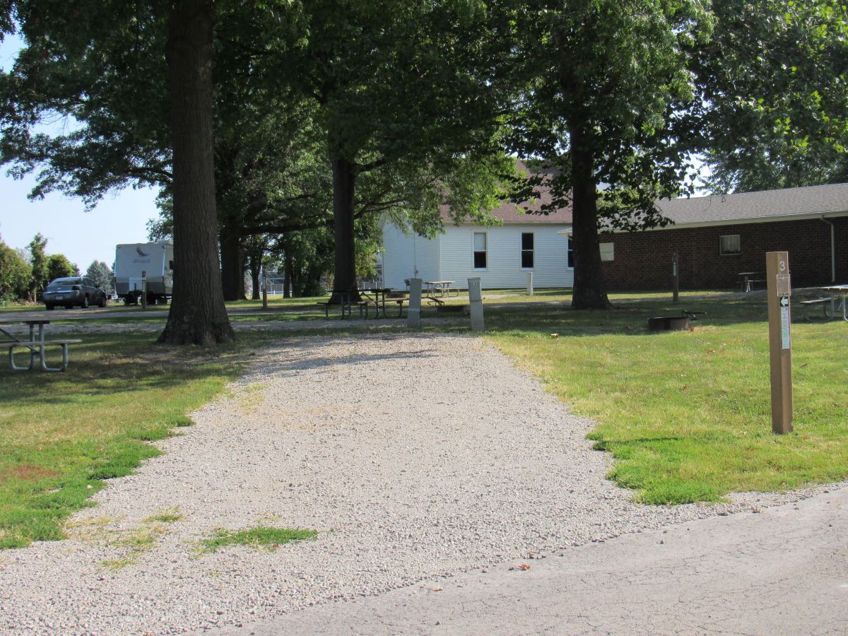 Marion County Park, Campsite  3