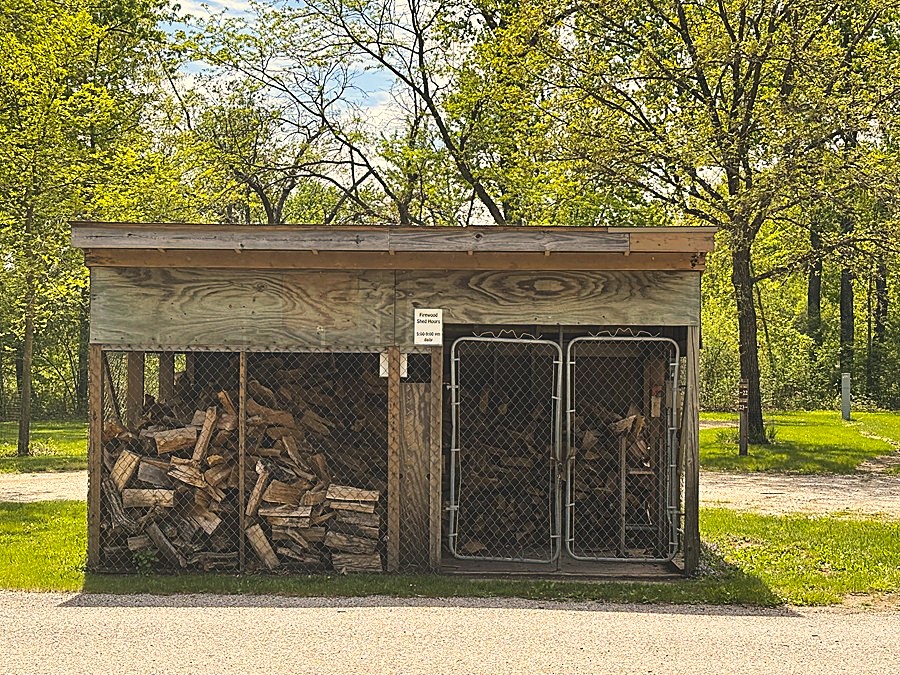 firewood shed