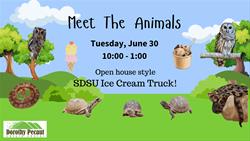 Meet The Animals & SDSU Ice Cream Truck