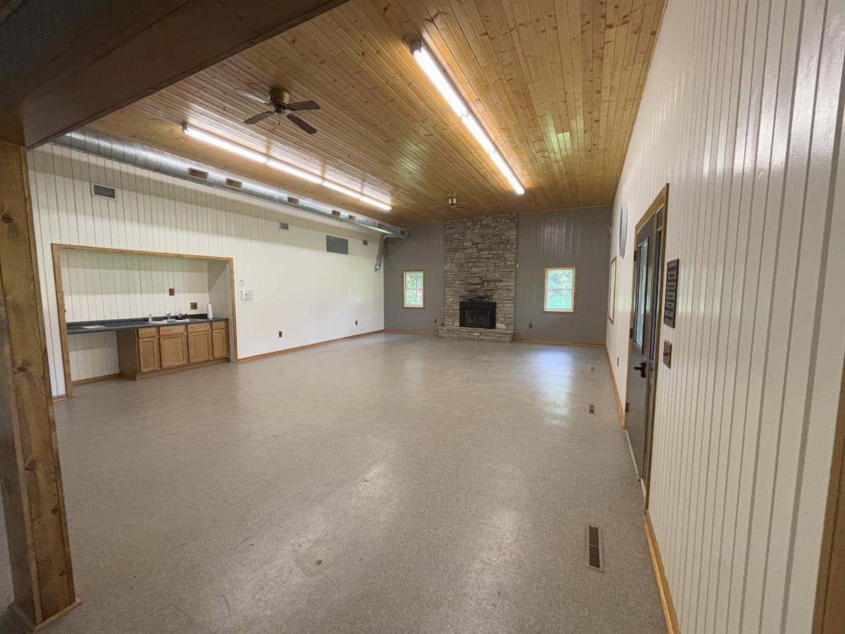 Interior of Directors Lodge