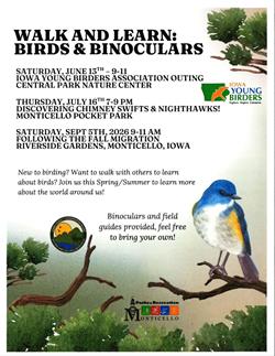 Walk and Learn: Birds & Binoculars