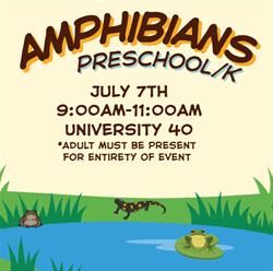 Preschool / Kindergarten Camp - Amphibians