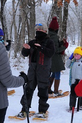 Evening Snowshoe Shuffle