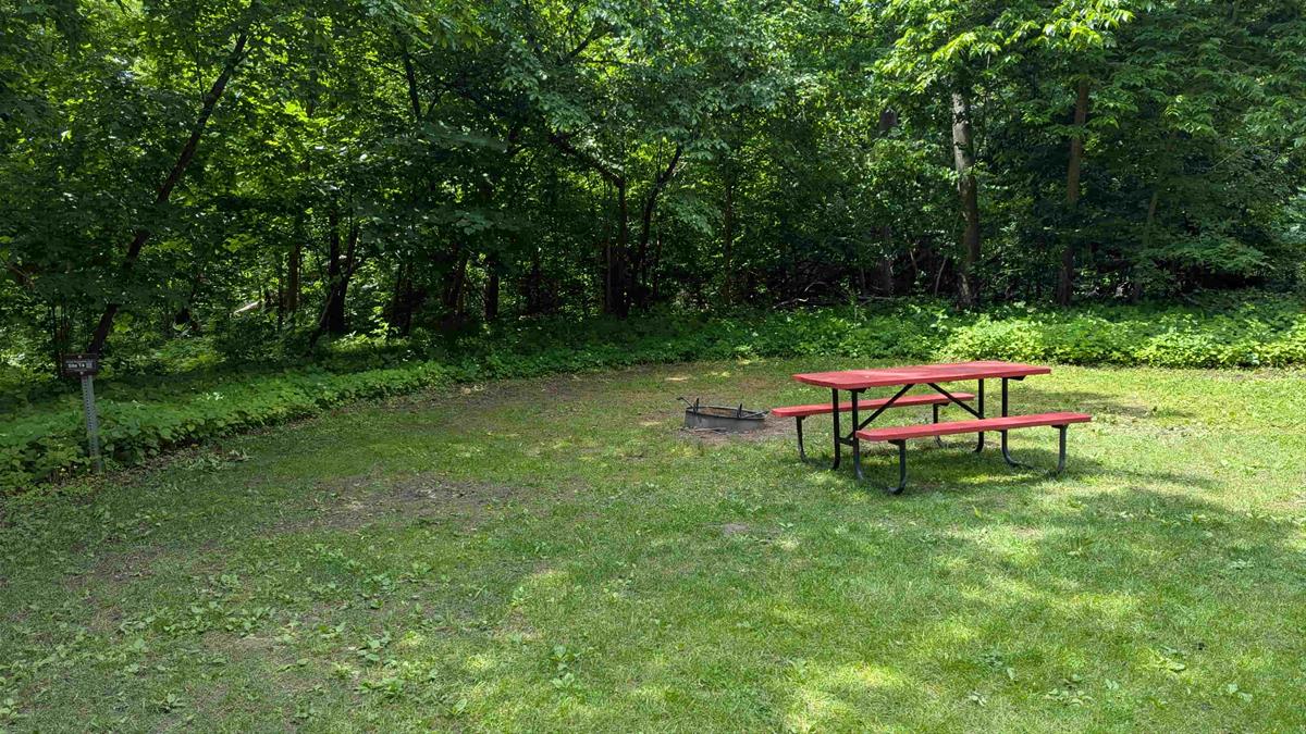 Swede Point Park Tent Site 4