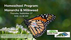 Monarchs & Milkweed Homeschool Adventure