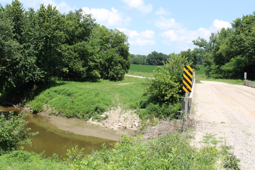 Canoe Access next to bridge