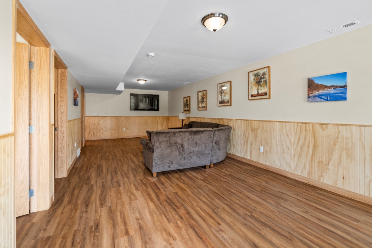 Family room Furniture and TV