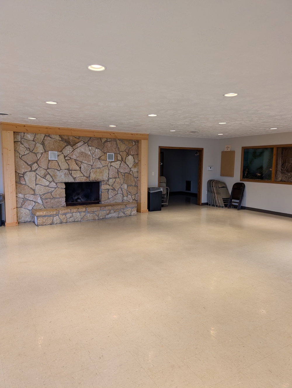 Oak Grove Lodge Interior Fire Place