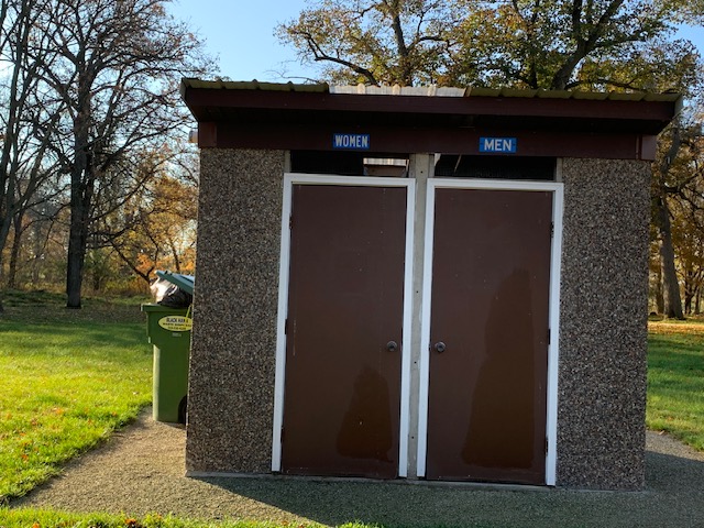 Restrooms at Twin Bridges