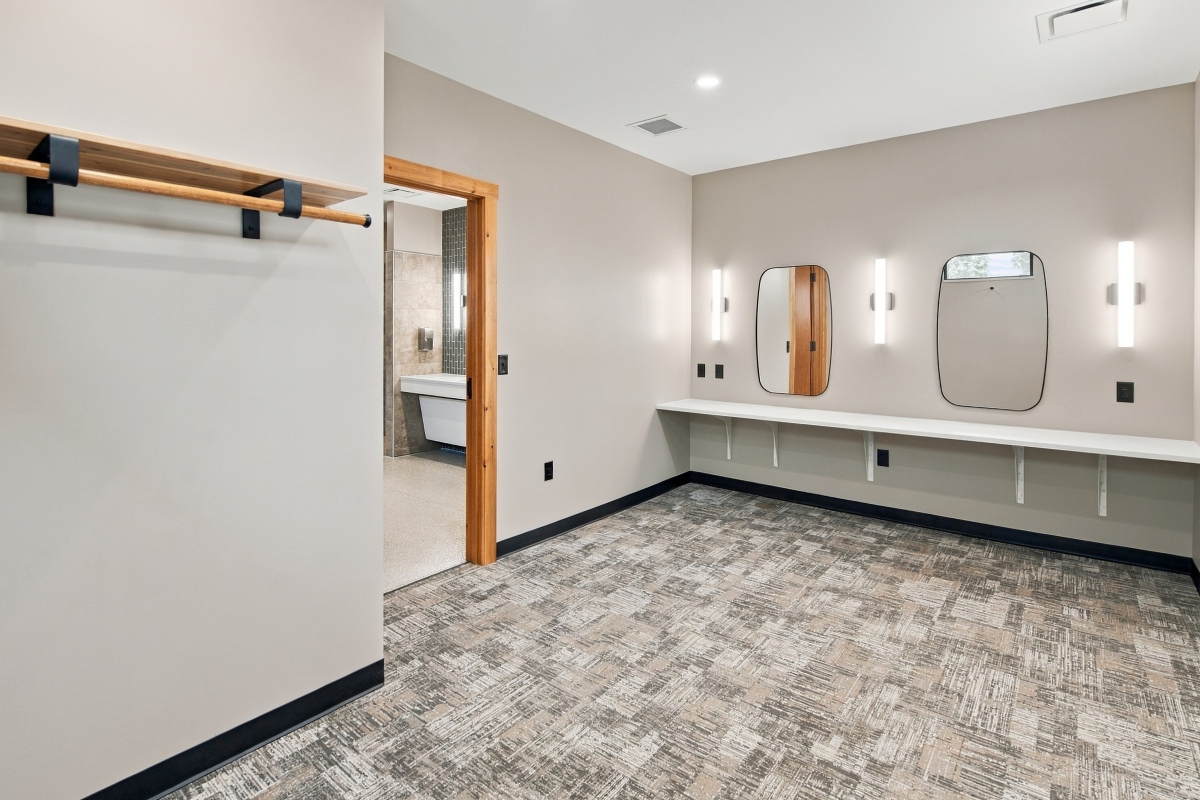 Women's dressing room