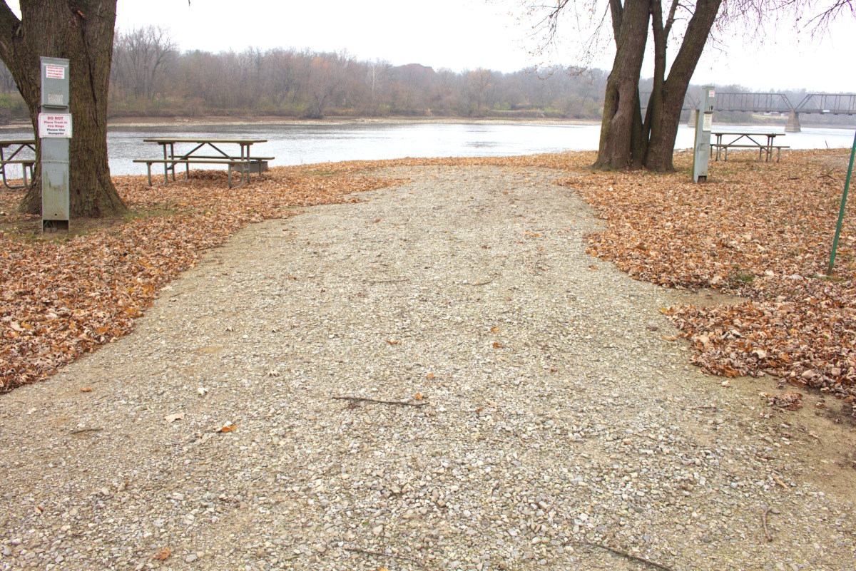 Bentonsport Campground site 19