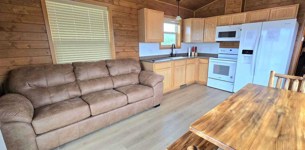 Cabin 2 - Inside Kitchen