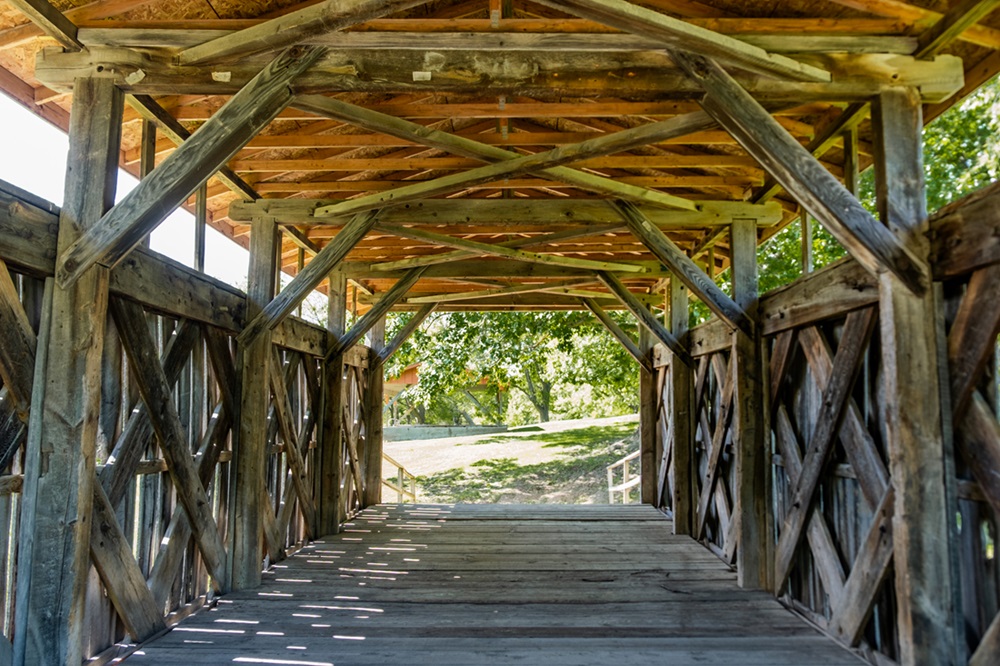 Covered Bridge Interior