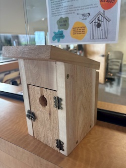 Birdhouse Building Program First Session 9AM