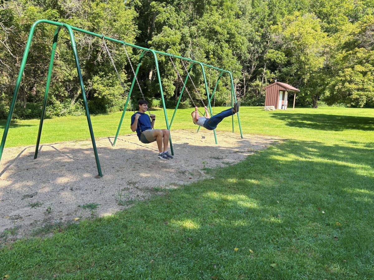 Moe Park Swingset
