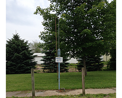 Portable water hose for RVs and Campers.