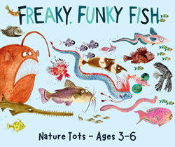 Nature Tots: Freaky, Funky Fish - Ages 3-6