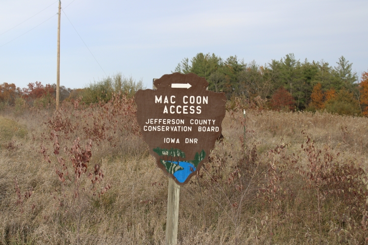 Mac Coon Access Sign